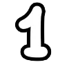 Emoji number1