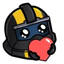 Emoji diverheart