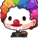 Emoji punisherclown
