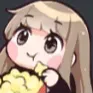 Emoji girl_popcorn