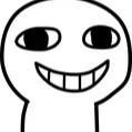 Emoji creepysmile