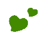 Emoji hearts_darkgreen