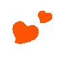 Emoji hearts_darkorange