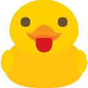 Emoji duck_tongue