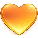 Emoji heart_gradient_orange
