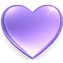 Emoji heart_gradient_purple