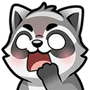 Emoji Raccoon_chokbar