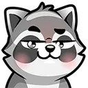 Emoji Raccoon_jaipudidee