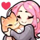 Emoji hugcat