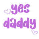 Emoji 279017yesdaddypurpletext