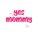 Emoji 298559yesmommypinktext