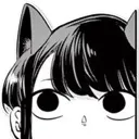 Emoji BAW_White_Black_Komi_Cat