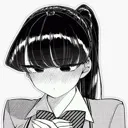 Emoji BAW_White_Black_Komi_Shy