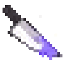Emoji 54416purplepixelknife