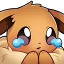 Emoji 555_eevee_cry