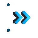 Emoji Gif_ArrowBluelite