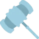 Emoji Icon_SkyBlueBanHammer