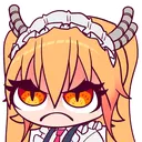 Emoji Tohru_Angry