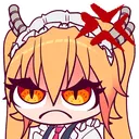 Emoji Tohru_Angry2