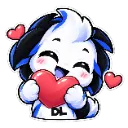 Emoji dl_love