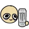 Emoji whitemonster
