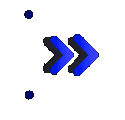 Emoji DarkBlueArrow