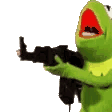 Emoji Kermitrailleuse