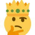 Emoji thinkking