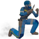 Emoji rush_blue