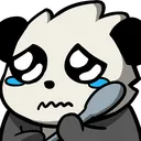 Emoji PandaSpoonSad