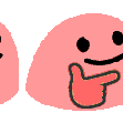 Emoji thinkpartyblob
