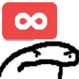 Emoji infinity_ping