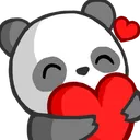 Emoji PandaLove
