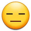 Emoji expressionless