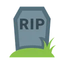 Emoji headstone
