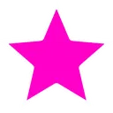 Emoji star_pink_lighted