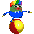Emoji eb_pepeclownball