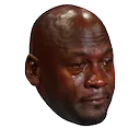 Emoji cryingjordan