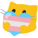 Emoji transheartcat