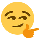 Emoji Smirk_one_hand