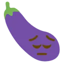 Emoji pensiveeggplant
