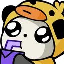 Emoji drinkingpanda