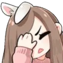 Emoji bunnyfacepalm