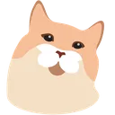 Emoji mn_orange_blob_cat