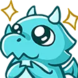 Emoji mn_blue_shiny_drag