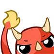 Emoji ra_red_peek_drag