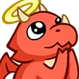 Emoji mn_red_ange_drag