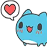 Emoji mn_blue_bca_love