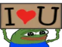Emoji mn_green_love_pepe