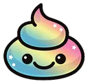 Emoji Rainbow_Poop